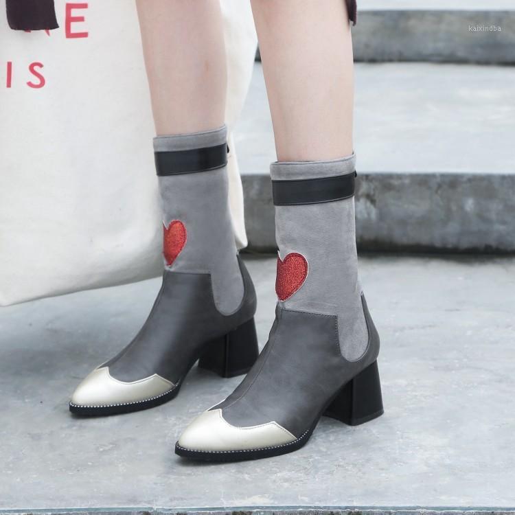 

Sexy Pointed High-high Stretch Women's Boots Thick with Stitching Thin Socks Boots Wild Thin High-heeled Large Size 34-461, Black