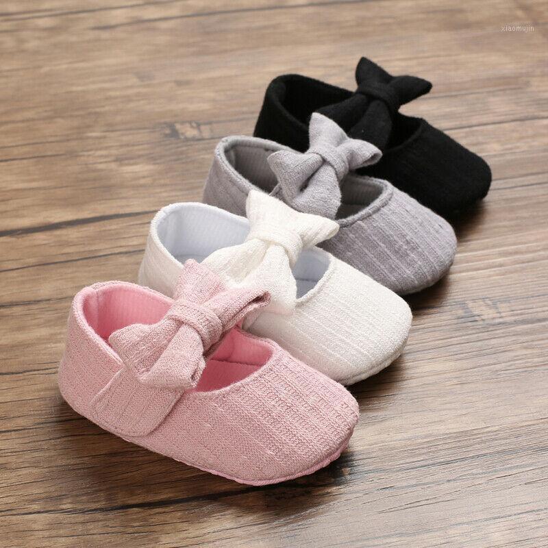 

Infant Toddler Casual Cotton Kintted Newborn Baby Shoes Fashion Moccasins Moccs Shoes Pram Mary Jane Girls Princess Soft1, Black