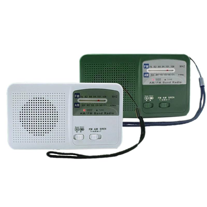 

Solar Powered Hand Radio USB Charging Emergency Charger Emergency Alarm