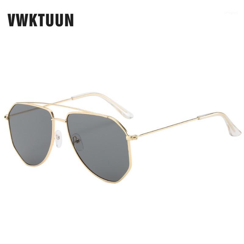 

Sunglasses VWKTUUN Men Vintage Ocean Lens Sun Glasses For Women Eyewear Driver Pilot UV400 Twin Beam Shades1