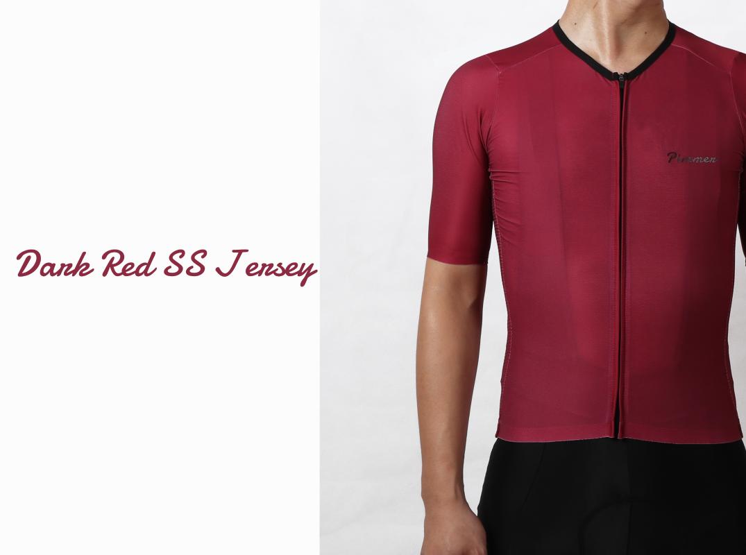 

2020 Pimmer newest short sleeve cycling jersey cycling wear Italy fabric with best quality finish red and gray free shipping