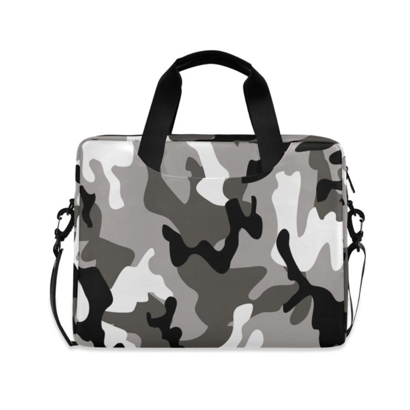 

Business Briefcase Men Bag Army Fan Camouflage Printing Computer Laptop Handbag Male Shoulder Messenger Bags Men's Travel Bags, 01