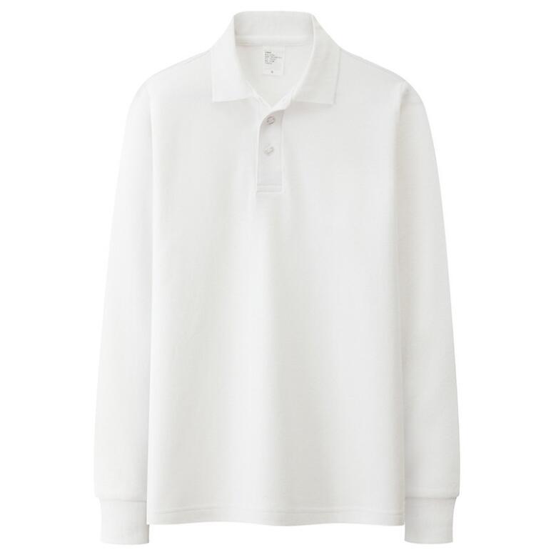 

2021 New Spring Cotton Polo Shirt Men Sleeve Comfortable Autumn Clothes 2PJ6, Blue