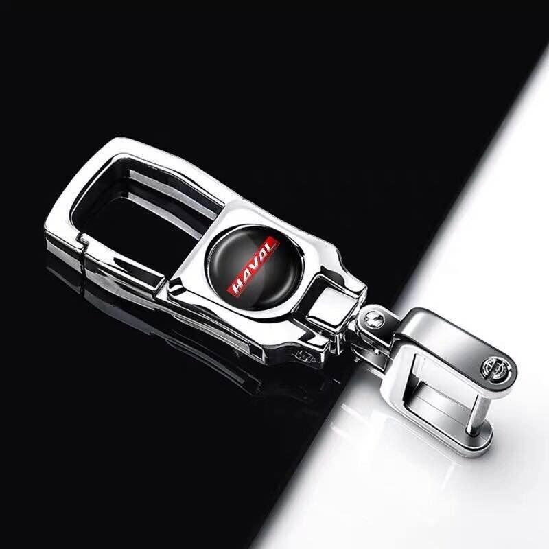 

For Great Wall Haval H6 C50 F7 H9 M6 H5 F7X F5 H4 H2 H7 H6 Coupe 3D Metal Car Key Ring Keychain Key Holder Car logo Accessories