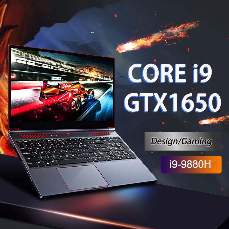 

Mini PCs 15.6 Inch Nvidia GTX1650 4G Intel Core I9 9880H PC Fingerprint Max 64GB DDR4 2TB SSD Gaming Laptop Notebook Metal Ultrabook