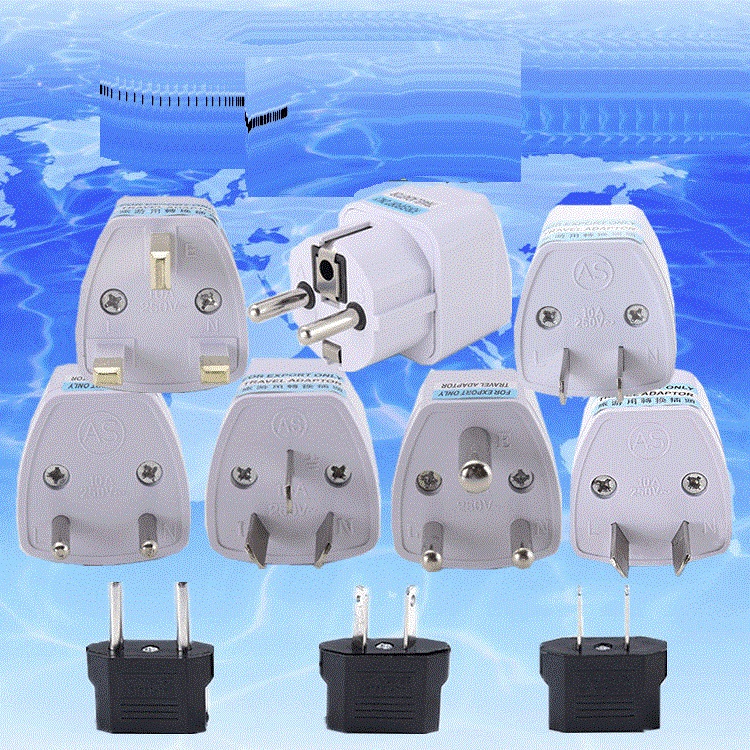 

Universal Travel Adapter AU US EU to UK Adapter Converter 3 Pin AC Power Plug Adaptor Connector ready to ship