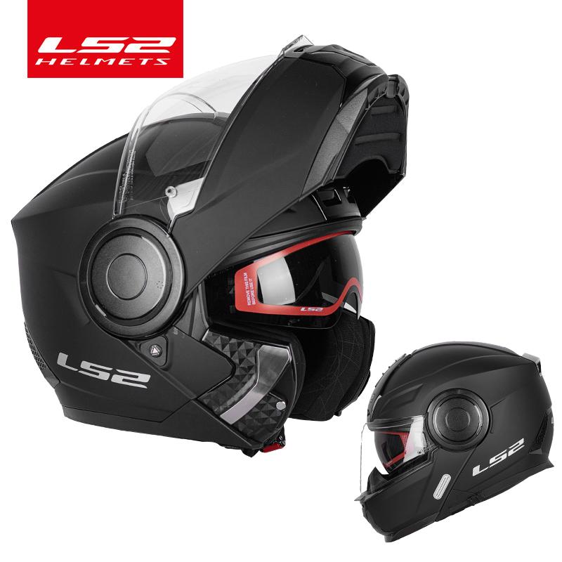 

LS2 FF902 Modular motorcycle helmet ls2 SCOPE flip-up double lens helmets casco capacete casque