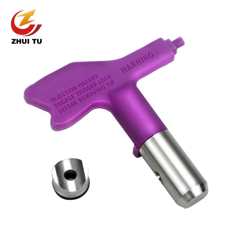 

ZHUI TU 417/419 Nozzle High Pressure Airless Sprayer Nozzle Suitable For Titan Wagner Resistance To High Pressure