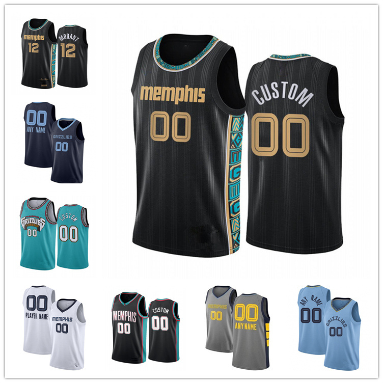 

Custom Men Ja 12 Morant Jersey Jaren 13 Jackson Jr. Memphis Grizzlies Vancouver Allen Kyle 1 Anderson City Basketball Jerseys, Black;red