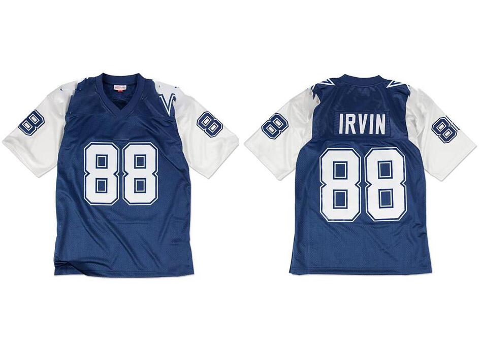 

Stitched football Jersey 88 Michael Irvin 1995 Mitchell & Ness retro Rugby jerseys Men Women Youth S-6XL, Stitched jersey