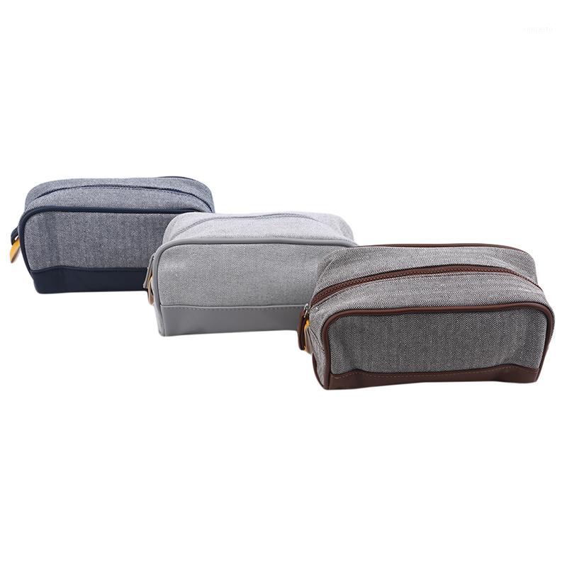 

Large Capacity Makeup Cosmetic Bag Women Fashion Organizer Waterproof Case Travel Cosmetic Bag Portable Multifunction Bags1, Brown