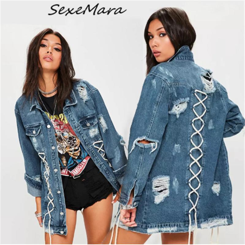 

Casual Solid Summer Denim Jacket Women Loose Blue Off Shoulder Fashion Denim Jacket Plus Size 2020, As pic