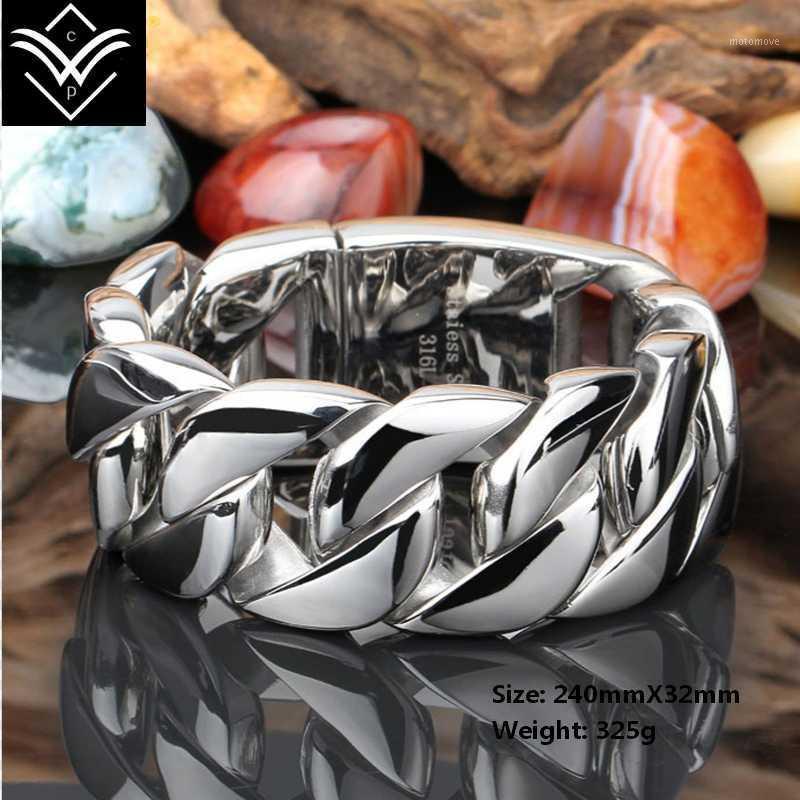 

Fashion Titanium Steel European and American Men's Bracelet Hot Sale1