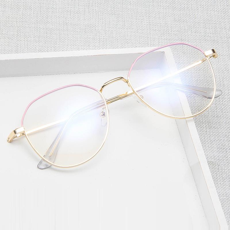 

RBENN Anti Blue Light Glasses Men Women Metal Frame Blue Light Blocking Computer Gaming Eyeglasses UV400