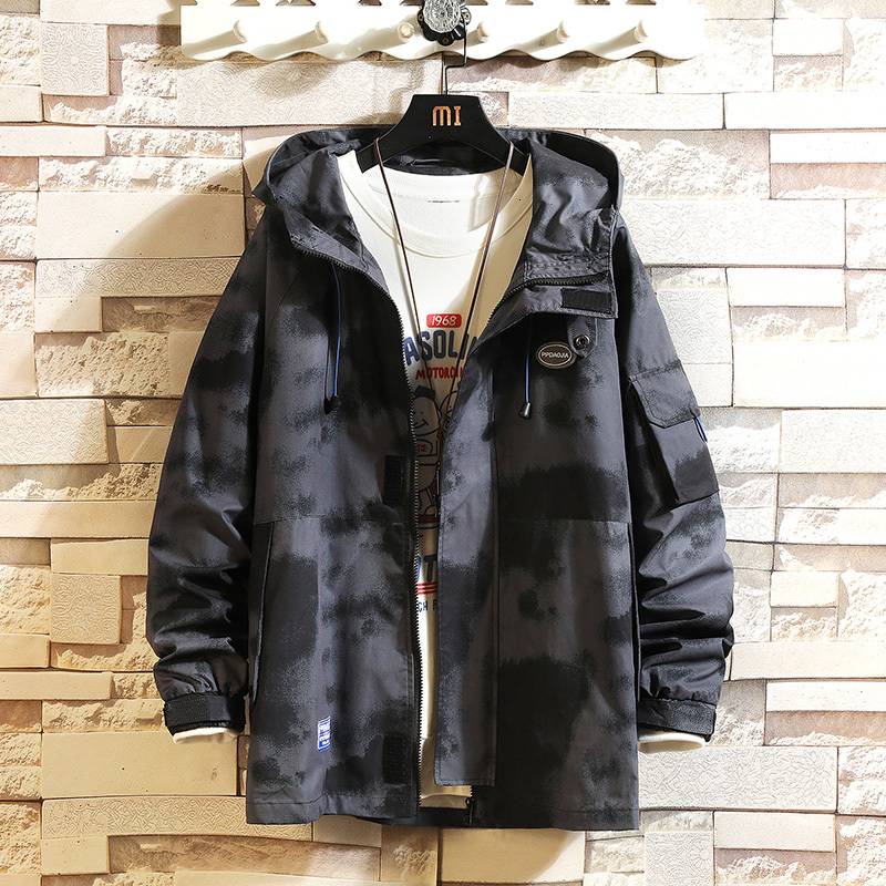 

2021 New Autumn Spring Jacket Classic Male Cargo Comfortable Jackets More Oversize 5xl 6U78, J6022 1