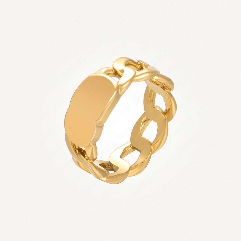 

Sale Extravagant Real Leather Love Ring for women Eternal Promise 18k Gold Plated Copper Couple Rings for men Fashion Accessories With Jewelry Pouches Wholesale