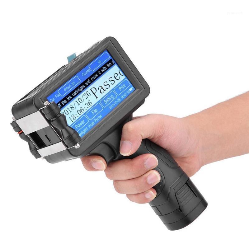 

Handheld sticker printer canvas bottle pvc expire date printing machine1