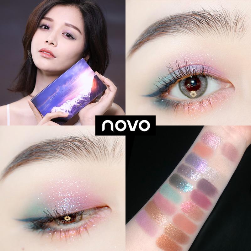 

18 Color Reed Glacier Eyeshadow Palette On Tianshan Eyeshadow Palette Matte Pearlescent Earth Color, 01