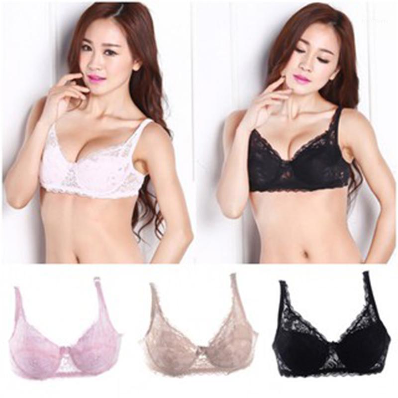 

Sexy Women Lingerie Bras for Push Up Lace Floral Bra Padded Bra Top Underwear 75B Lace Front Beauty Push Up women Underwear1, 02
