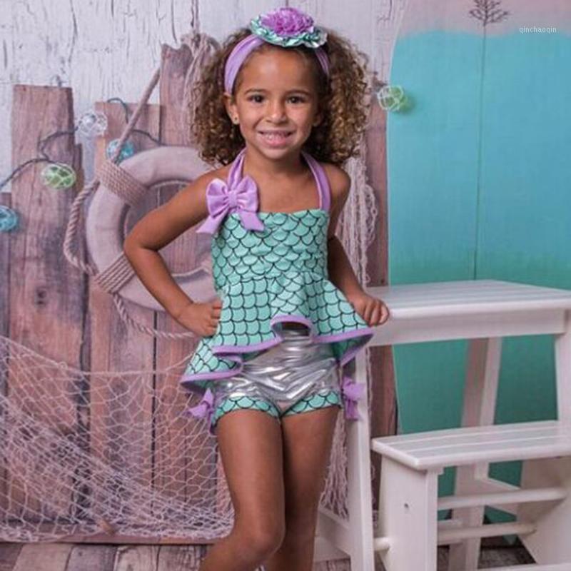 

Summer Toddler Kids Baby Girls Print Bowknot Swimwear Swimsuit Bikini Outfits Fashion Swimwear girls one piece Summer X1