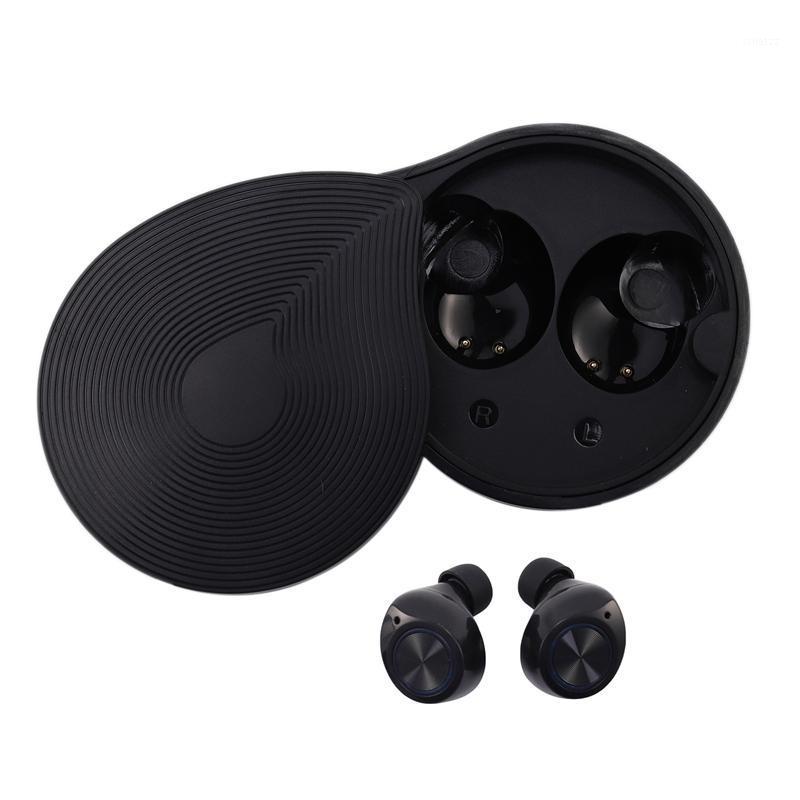 

Hot-TW70 Mini Wireless Bluetooth 5.0 TWS In-Ear Earbuds Earphones Contact Control 3D Stereo Earpiece with Charge Box1, Black