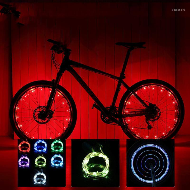 

1Pc Colorful Waterproof LED Bike Wheel Lights Durable ABS Night Riding Bicycle Wheel Spoke Light For Mountain Bikes Highway1