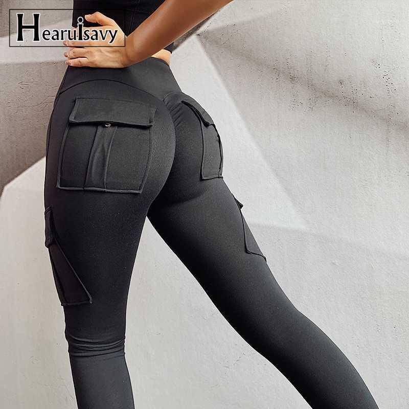 

New Women Booty Scrunch Leggings High Waist Yoga Legging Gym Push Up Sport Pants Flex Booty Sweatpants Femme Cargo Pants1, Black