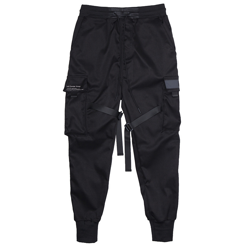 

2021 New Multi-pocket Electrical Project in the Pant Men Streetwear From Hip Hop Male Dancing Pants 9EWB