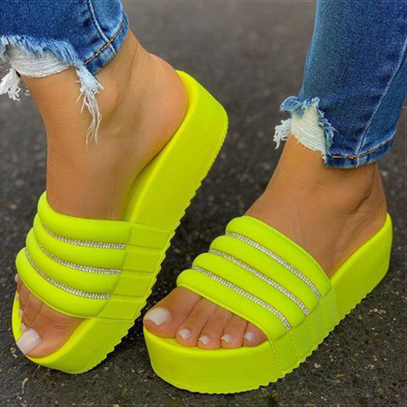 

2020 Sandals Women's with Flat Shoes Soft Background Women Fashion Jump Beach Female Chaussure O8jj, Red