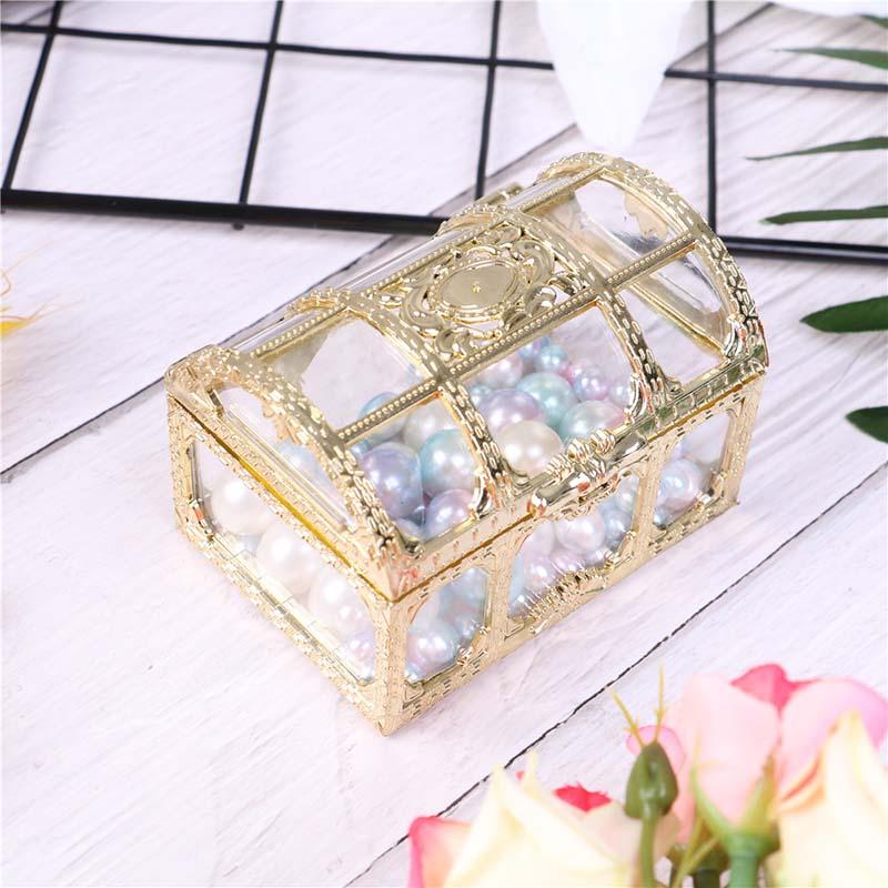 

Wedding Party Favors Candy Box DIY Chocolate Gift Case Earrings Ring Necklace Bead Packaging Storage Box