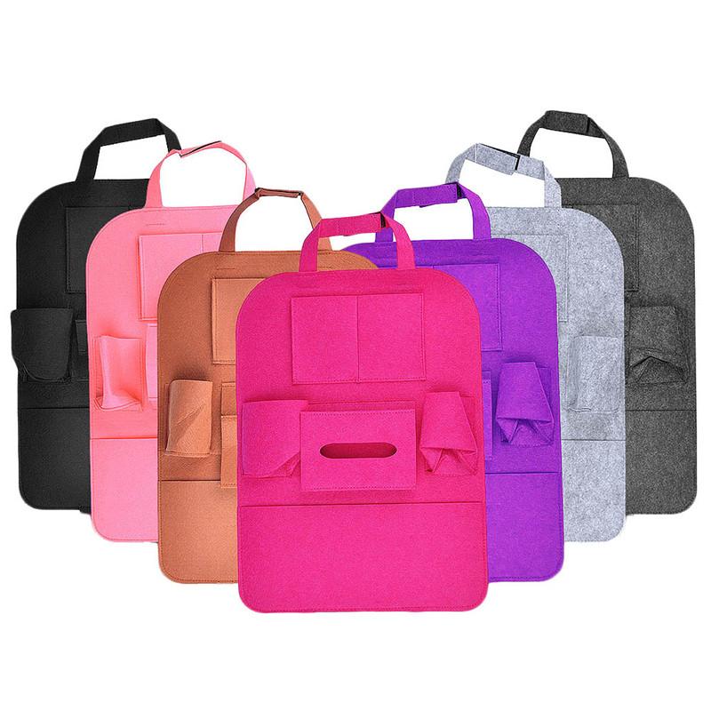 

Storage Bags Seat Organizer Trash Net Holder Travel Bag Hanger For Auto