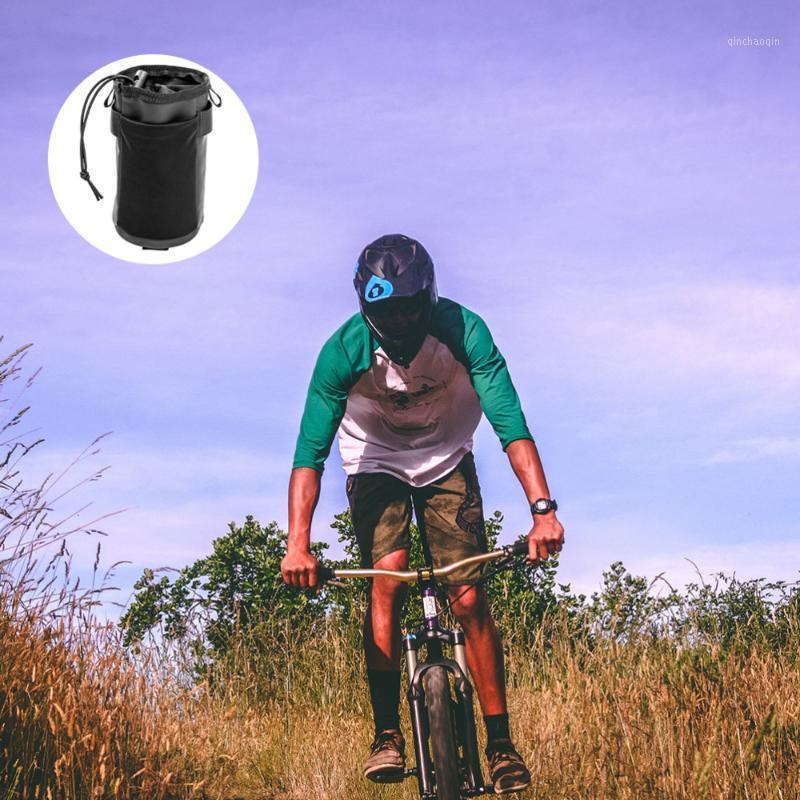 

Bike Water Bottle Bag Bike Handlebar Bottle Bag Kettle Pouch for Outdoor1, Black
