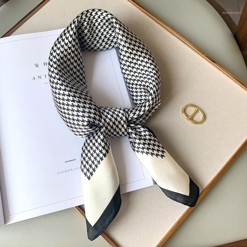 

70*70cm Fashion Handkerchief Women Neck Scarf For Hair Small Shawls Wraps Cute Headband Square Head Scarfs For Ladies Dropship1