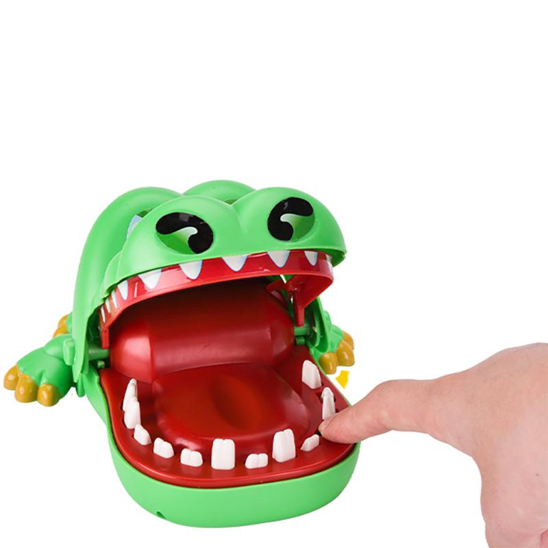 

Party Masks 2021 Toys Crocodile Hippo Bite Finger Toy Push Teeth Dentist Shocker Funny Games For Kids
