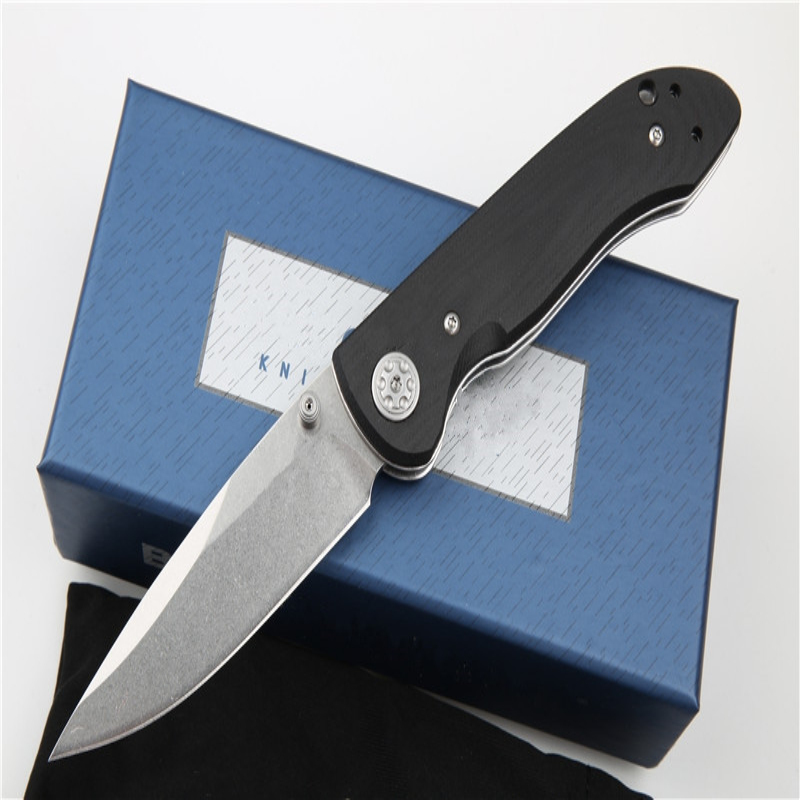 

Special Butterfly 968 Folding Knife Mark 20cv Stone Wash Sharp Blade G10 Handle Tactical Folding Outdoor Camping Survival EDC Tool