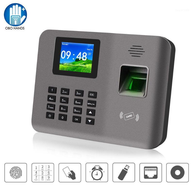 

2.4inch RFID TCP/IP/USB Biometric Fingerprint Time Attendance Machine Finger print Time Clock Recorder Employee Recognition1