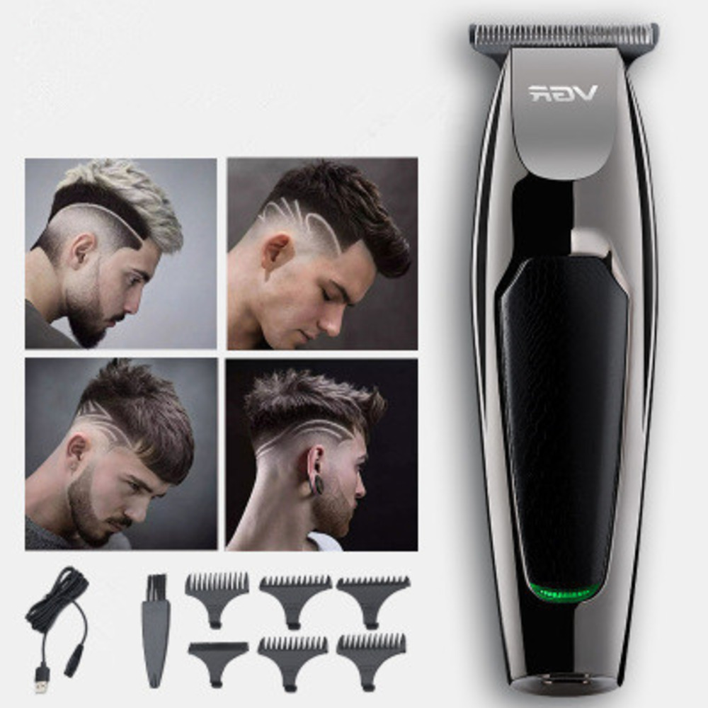 

VGR-030 Professional Waterproof Hair Trimmer Display Men's Hair Clipper Grooming Low Noise Clipper Titanium Ceramic Blade Adult Razo