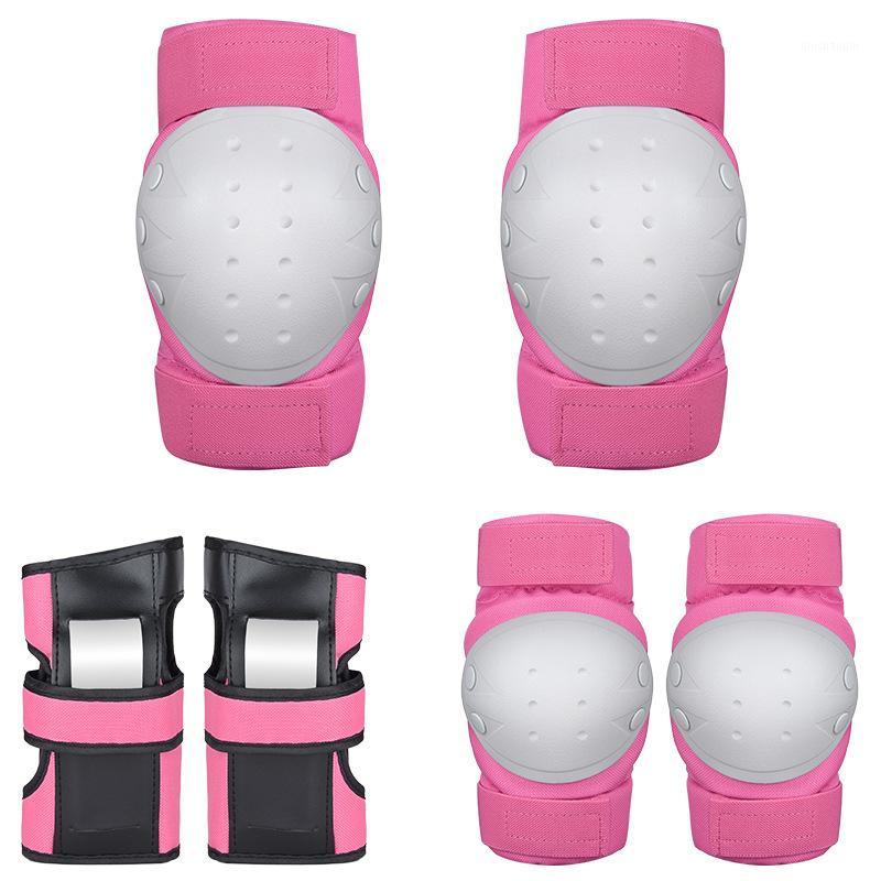 

Hot Selling Kids Adults Knee and Elbow Pads with Wrist Guards Protective Gear Set Skateboard Protective Gear 6pcs Set1, Blue
