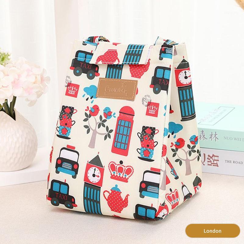 

Environmental protection Oxford cloth insulation bag ice pack insulation bag lunch portable lunch1, Cartoon car
