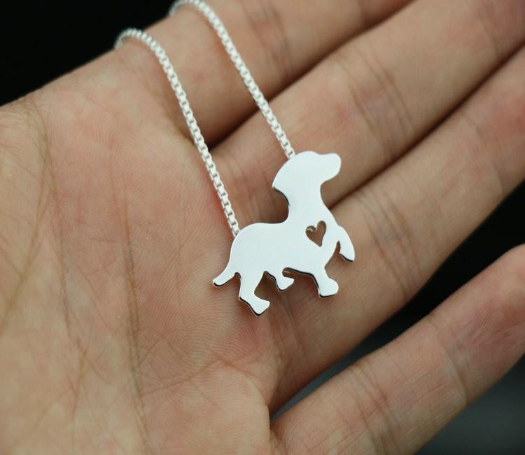 

dachshund necklace dog pendant animal jewelry for birthday gift