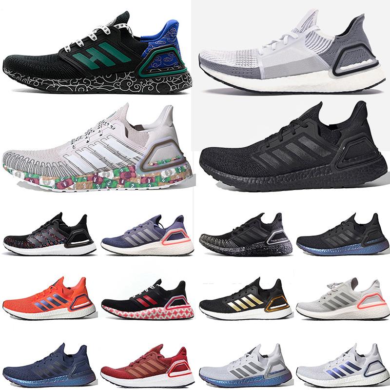 

New Ultra Boost 6.0 Men Running Shoes Ultraboost 5.0 4.0 Mens Sneakers Black Gold Laser Red Refract Size 36-45, Carbon grey