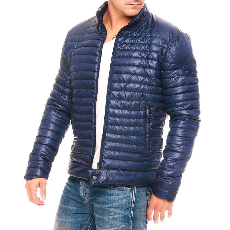 

Winter Coat Men Parkas Solid Zipper Long Sleeve Stand Collar Ropa Para Hombre Fashion Men' Clothing Coat Male Parkas Jacket, Wine red