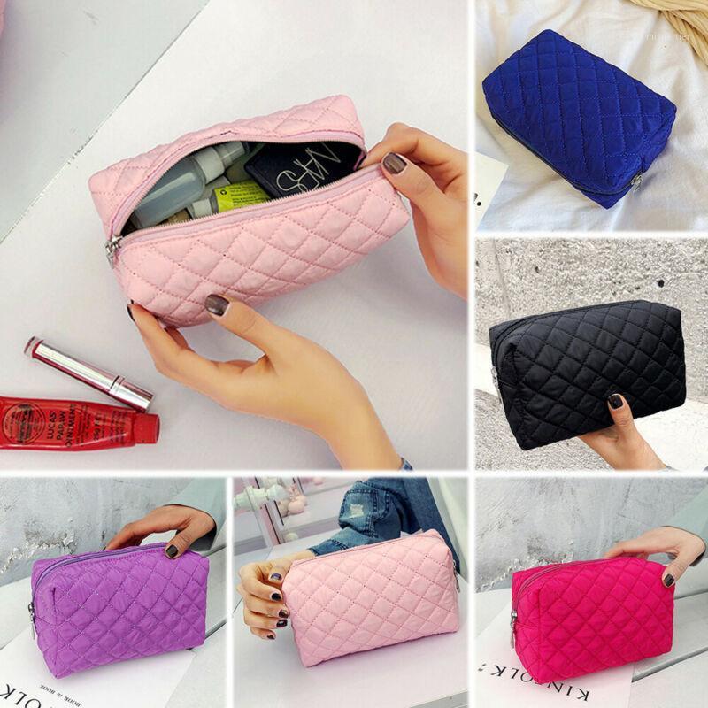 

Multifunction Purse Makeup Cosmetic Bag Waterproof Nylon Clutch Handbag Toiletry Case Pouch Outdoor Travel Portable Storage Bag1