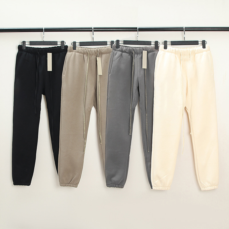 

Womens Pants Designers Capris Clothing Apparel Double-line Cotton Relaxed Jogger Letter Length Elastic Waist Tech Fleece Men Casual Sports Trousers Sportswear