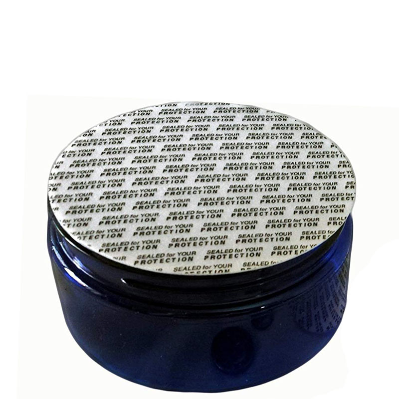 2021 Press Seal Cap Liners 20mm/24mm/28mm/38mm Black Font Cosmetic Jar