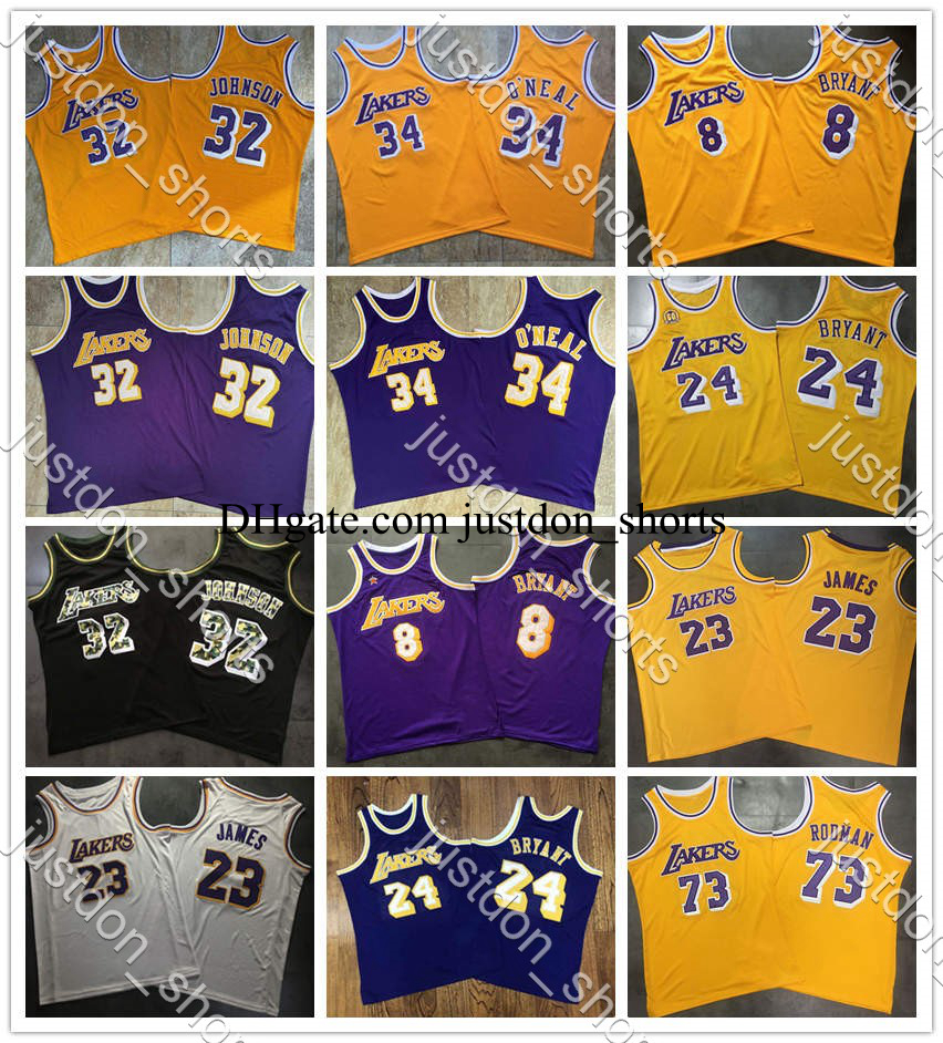 

Men Retro Jerseys Iverson Lebron Durant Doncic Wade Young Carter Curry Morant O'Neal Allen Embroidery Mitchell & Ness Swingman Shirts, Black;red
