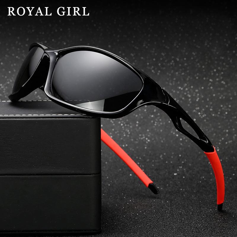 

ROYAL GIRL New Polarized Fishing Sunglasses Men Women Goggles Camping Hiking Driving Bicycle Eyewear Sport Glasses SS445