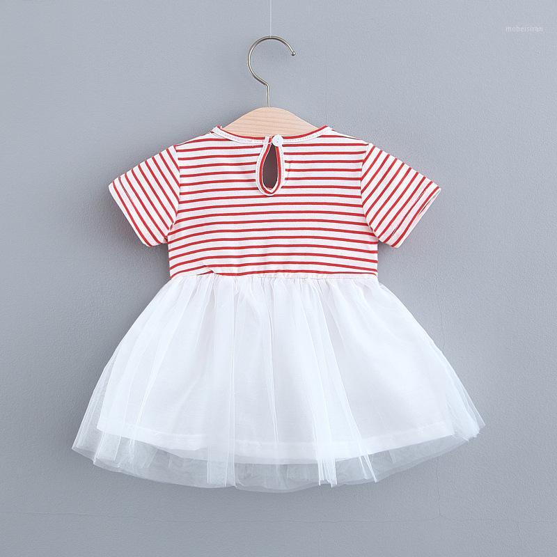 

2020 New Baby Children's Short-sleeved Soft And Comfortable Cute Yarn Skirt Tutu Skirt Girls Dress Princess High Quality1, Red