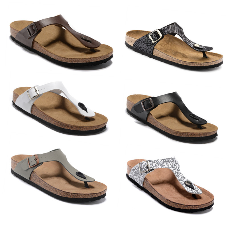 

Gizeh Florida Mermaid New Summer Cork Slipper Flip Flops Flat Beach Sandals Women Mixed Color Casual Slides Shoes fashion luxury designer trainers 34-47, 01