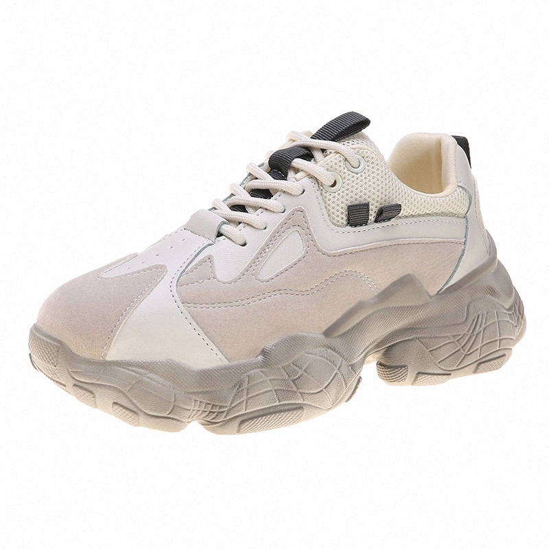 

JINJIN-48-Moipheng 2020 De Primavera Con Plataforma, De Moda Para Mujer, Zapatillas Rosa Con Suela Ata,Zapatillas Gruesas #sq7f